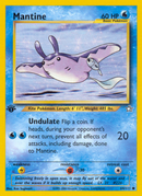 Mantine (64/111) [Neo Genesis 1st Edition] 