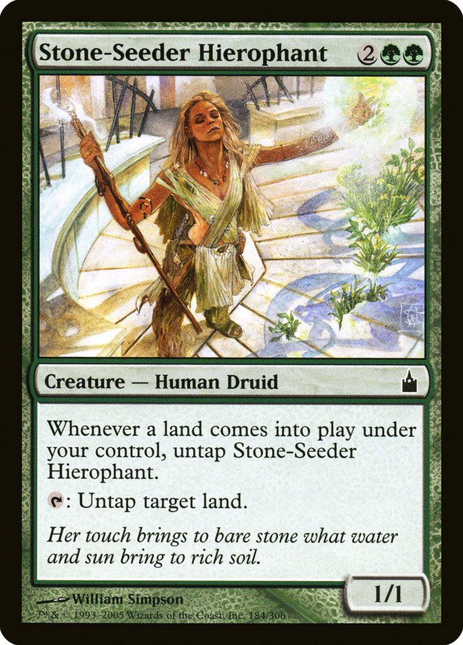 Stone-Seeder Hierophant [Ravnica: City of Guilds] 