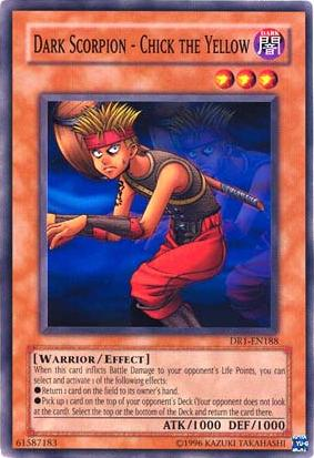 Dark Scorpion - Chick the Yellow [DR1-EN188] Common 