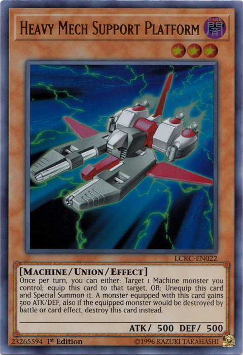 Heavy Mech Support Platform [LCKC-EN022] Ultra Rare 