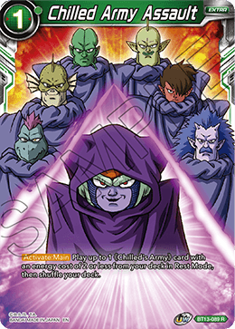 Chilled Army Assault (Rare) (BT13-089) [Supreme Rivalry] 