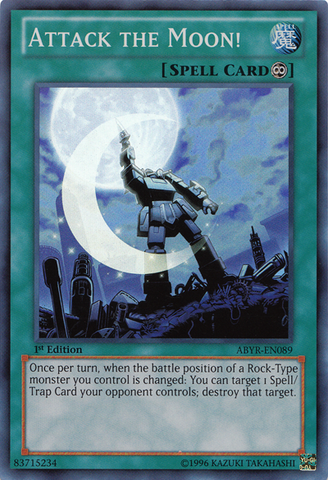 Attack the Moon! [ABYR-EN089] Super Rare 