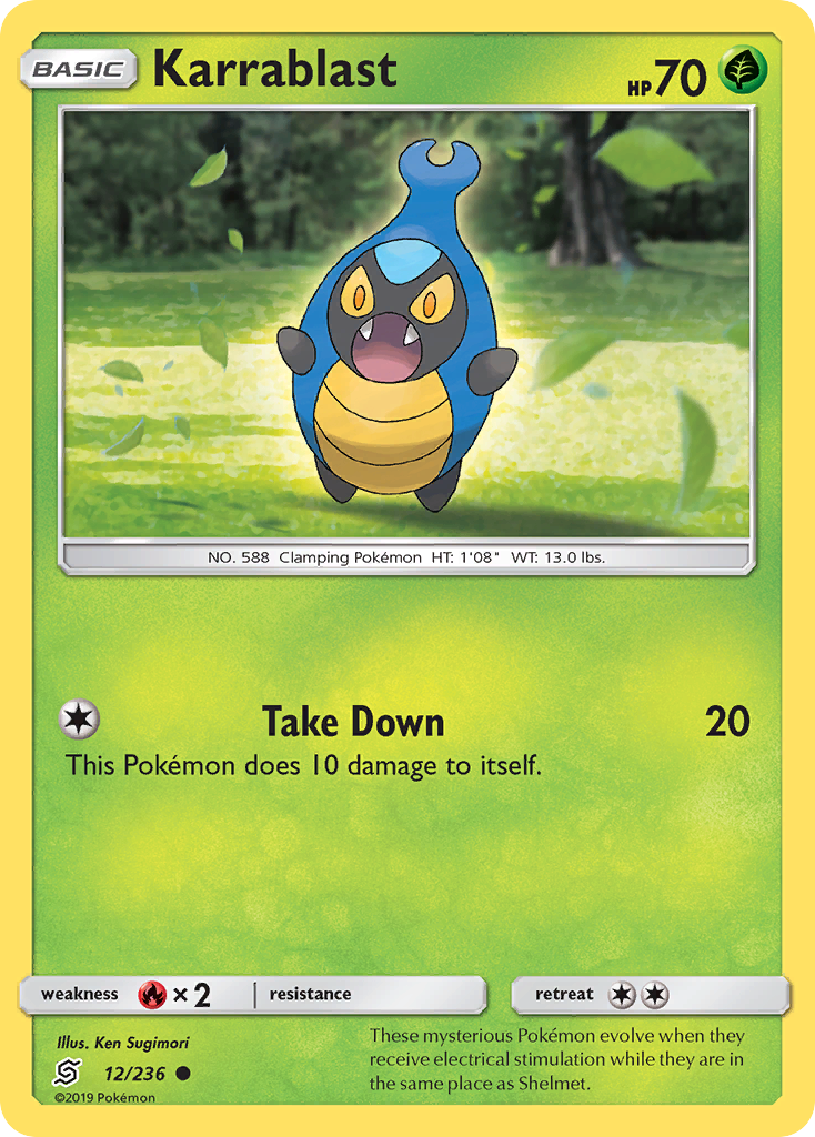 Karrablast (12/236) [Sun &amp; Moon: Unified Minds] 