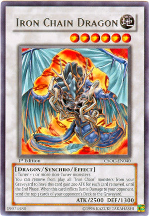 Iron Chain Dragon [CSOC-EN040] Rare 
