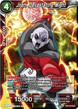Jiren, Devastating Might (BT14-016) [Cross Spirits] 