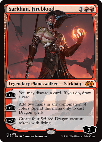 Sarkhan, Fireblood [Foundations Jumpstart] 