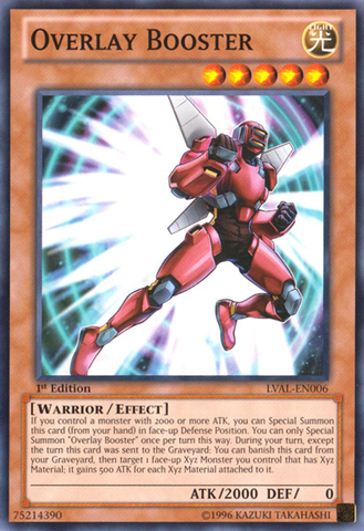 Overlay Booster [LVAL-EN006] Common 