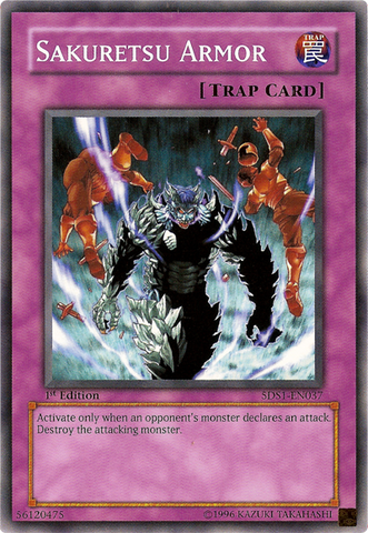 Sakuratsu Armor [5DS1-EN037] Common 