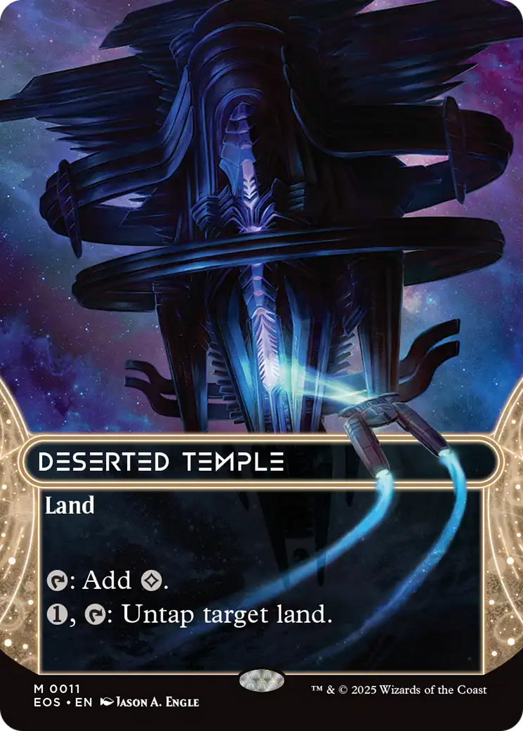 Deserted Temple (0011) (Borderless) [Edge of Eternities: Stellar Sights] 