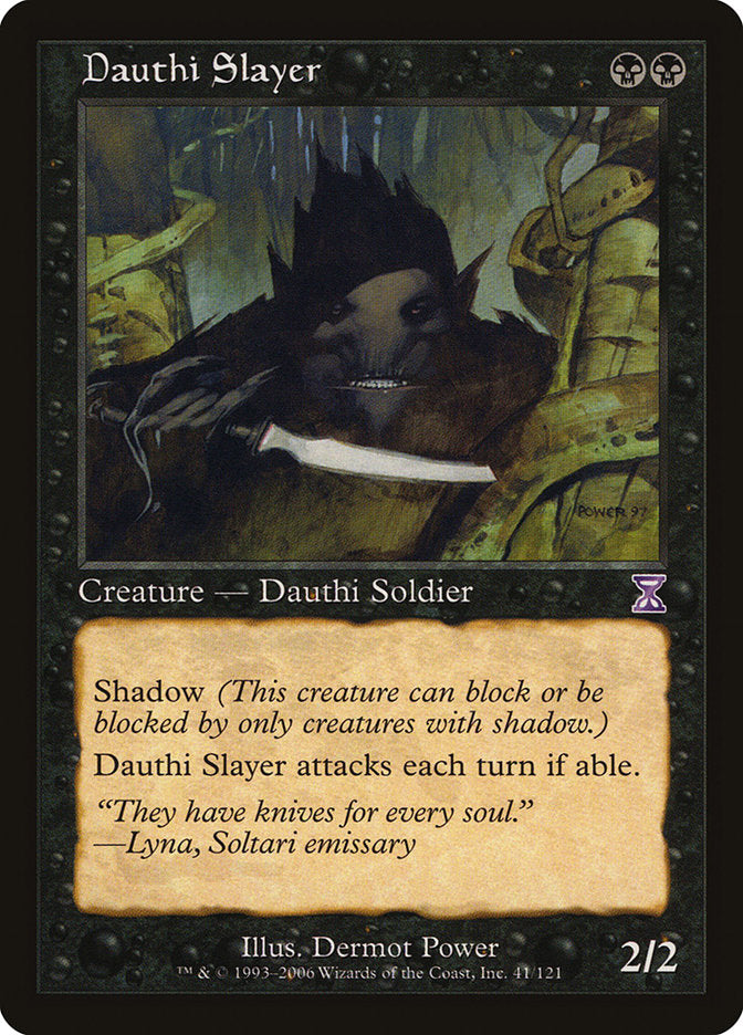 Dauthi Slayer [Time Spiral Timeshifted] 