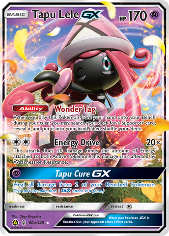 Tapu Lele GX (60a/145) [Alternate Art Promos] 