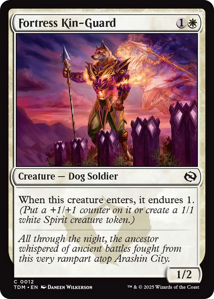 Fortress Kin-Guard [Tarkir: Dragonstorm] 