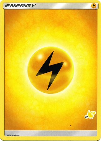 Lightning Energy (Pikachu Stamp #27) [Battle Academy 2020] 