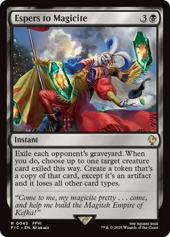 Espers to Magicite [FINAL FANTASY Commander] 