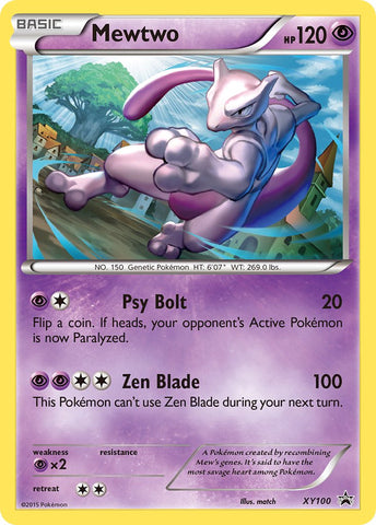 Mewtwo (XY100) [XY: Black Star Promos] 
