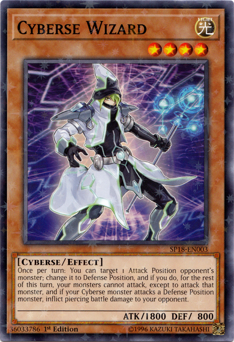 Cyberse Wizard [SP18-EN003] Starfoil Rare 