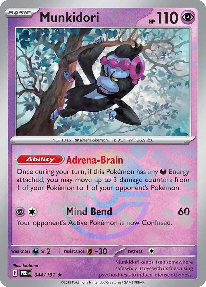 Munkidori (044/131) (Poke Ball Pattern) [Scarlet &amp; Violet: Prismatic Evolutions] 