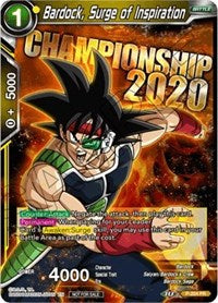 Bardock, Surge of Inspiration (P-204) [Promotion Cards] 