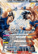 Son Goku &amp; Vegeta // Miracle Strike Gogeta (Gold Stamped) (P-069) [Mythic Booster] 