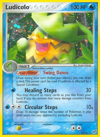 Ludicolo (10/107) [EX: Deoxys] 