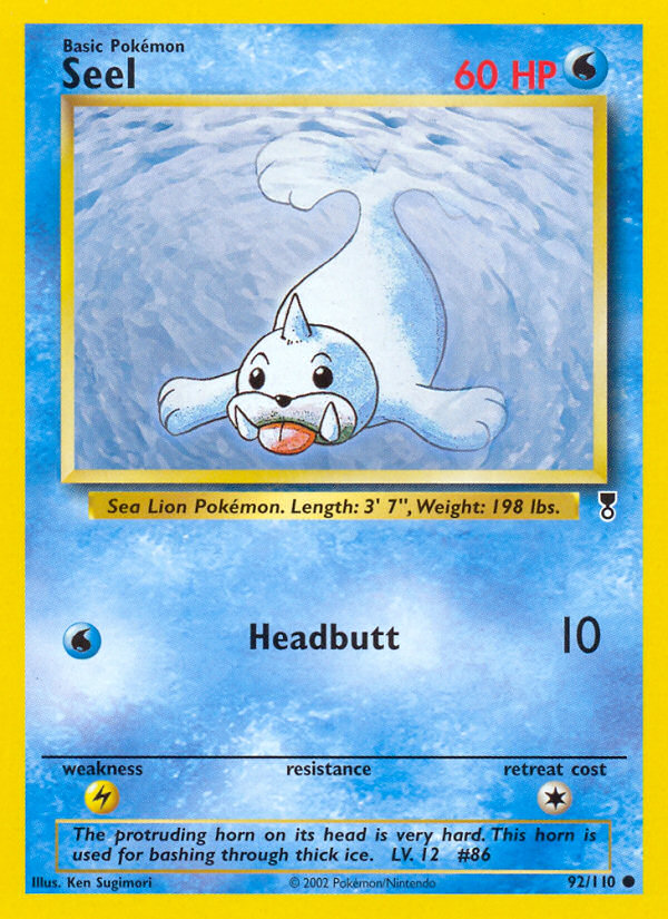 Seel (92/110) [Legendary Collection] 
