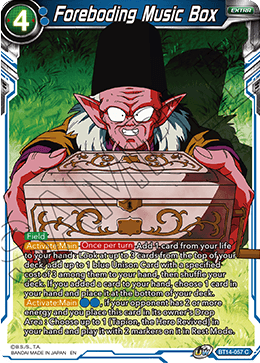 Foreboding Music Box (BT14-057) [Cross Spirits] 