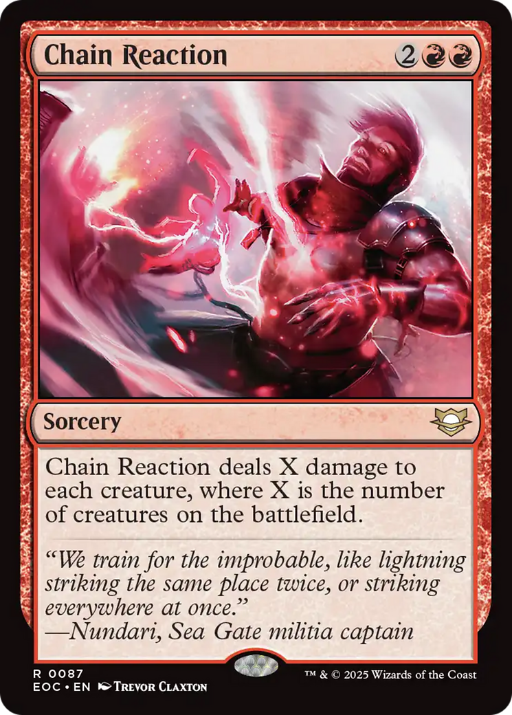 Chain Reaction [Edge of Eternities Commander] 