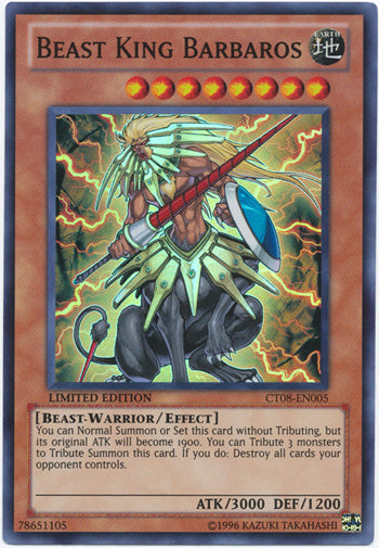 Beast King Barbaros [CT08-EN005] Super Rare 