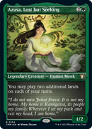 Azusa, Lost but Seeking (Foil Etched) [Commander Masters] 