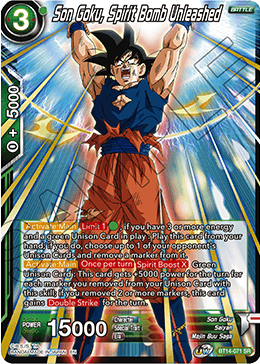 Son Goku, Spirit Bomb Unleashed (BT14-071) [Cross Spirits] 