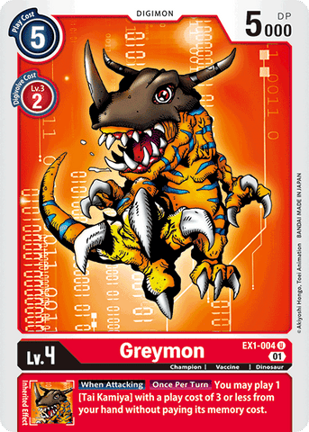 Greymon [EX1-004] [Classic Collection] 