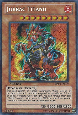 Jurrac Titano [HA03-EN039] Secret Rare 