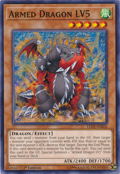 Armed Dragon LV5 [LED2-EN026] Common 