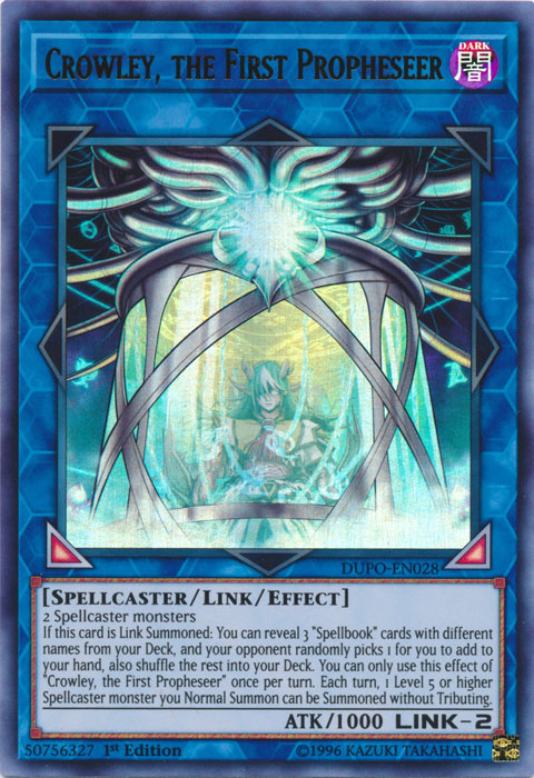 Crowley, the First Prophet [DUPO-EN028] Ultra Rare 