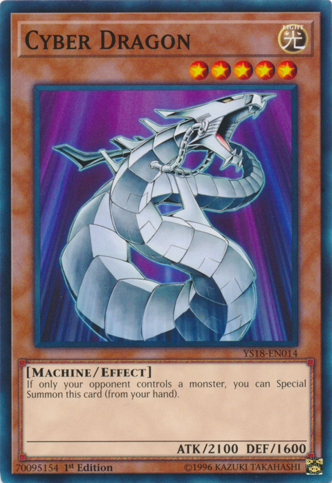 Cyber ​​Dragon [YS18-EN014] Common 