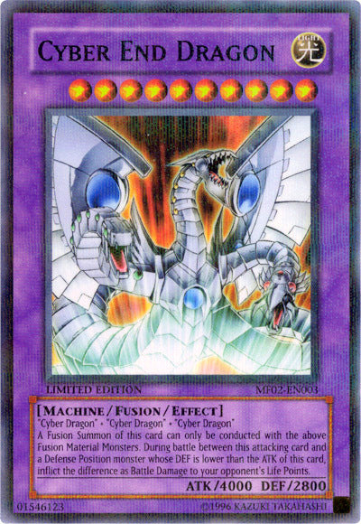 Cyber ​​End Dragon [MF02-EN003] Parallel Rare 