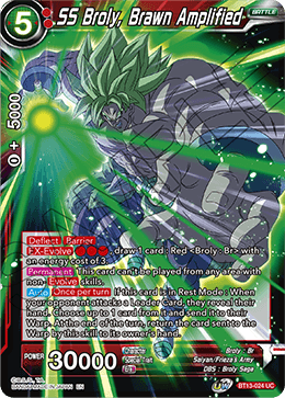 SS Broly, Brawn Amplified (Uncommon) (BT13-024) [Supreme Rivalry] 