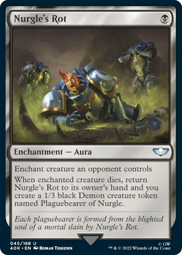 Nurgle's Rot (Surge Foil) [Warhammer 40,000] 