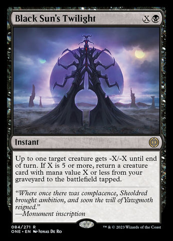 Black Sun's Twilight [Phyrexia: All Will Be One] 