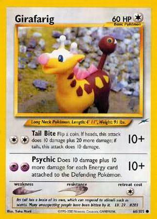 Girafarig (66/105) [Neo Destiny Unlimited] 