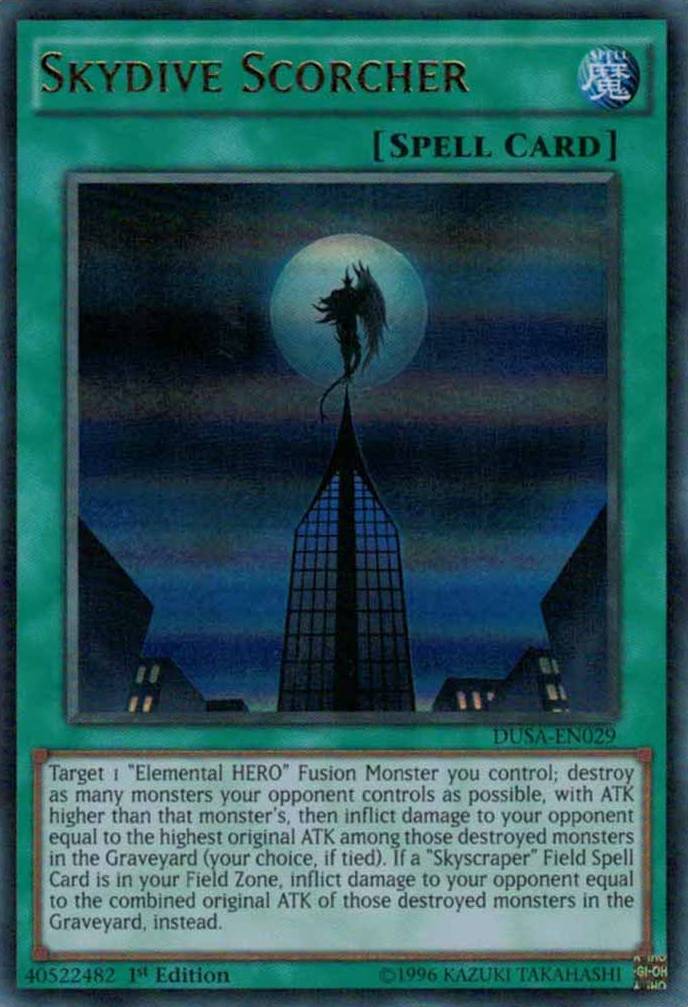 Skydive Scorcher [DUSA-EN029] Ultra Rare 