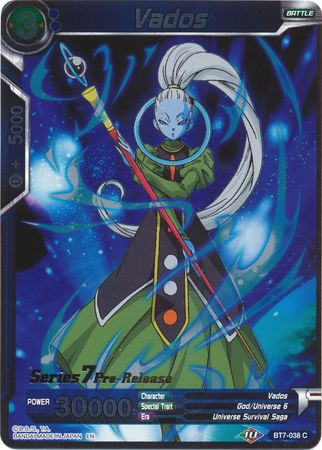 Vados (BT7-038_PR) [Assault of the Saiyans Prerelease Promos] 