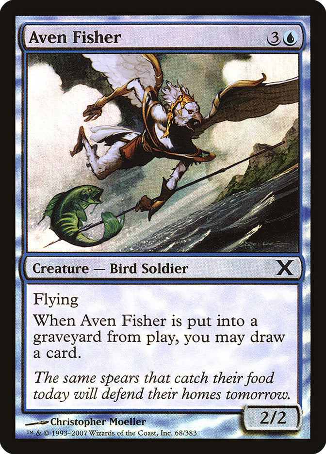 Aven Fisher (Premium Foil) [Tenth Edition] 