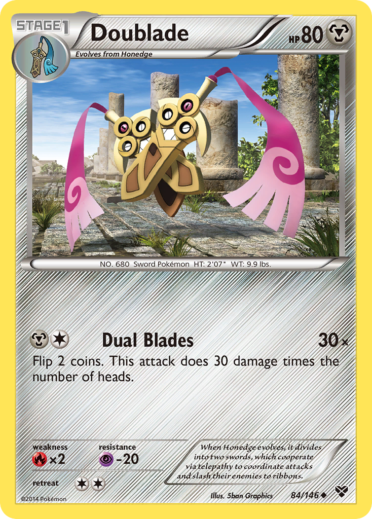 Doublade (84/146) [XY: Base Set] 