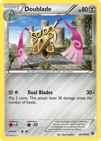 Doublade (84/146) [XY: Base Set] 