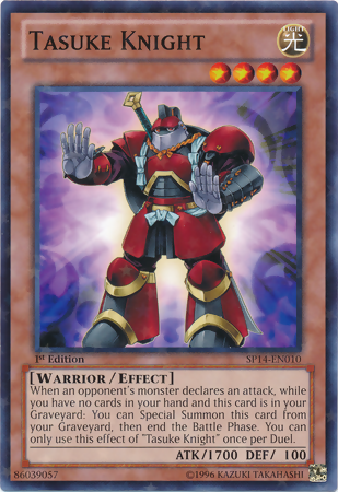 Tasuke Knight [SP14-EN010] Starfoil Rare 