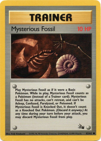 Mysterious Fossil (62/62) [Fossil Unlimited] 