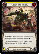 Assault and Battery (Yellow) [HVY027] (Heavy Hitters) Rainbow Foil 