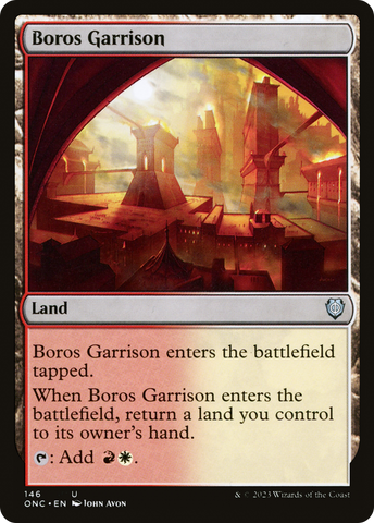 Boros Garrison [Phyrexia: All Will Be One Commander] 