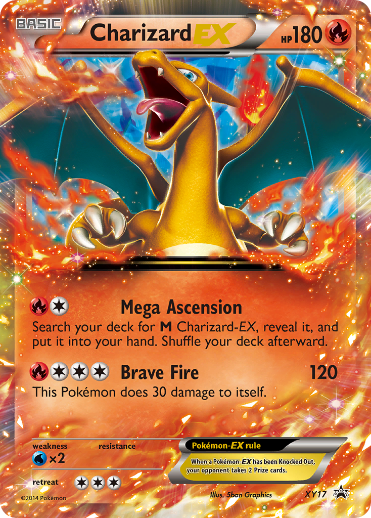Charizard EX (XY17) [XY: Black Star Promos] 